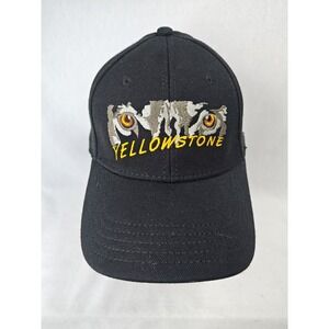 Yellowstone Parks General Store‎ Predator Eyes Hat Black Men's OSFA Stretch Fit